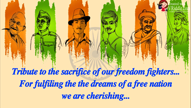 Vandemataram Celebrate 73rd Indian Independence Day, Greeting Video, Wishing Video
