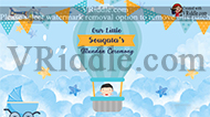 Growing up Modern Cartoon Theme_Mundan Ceremony Invitation