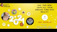 Yellow Theme Hangings New Year GIF
