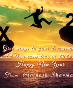 Wake-up Theme New Year Quote for WhatsApp Status, Jumping Animated Greetings Video