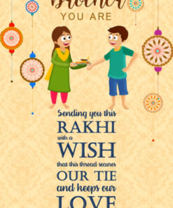 Download Happy Raksha Bandhan Greetings to Brother
