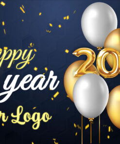 Balloons theme New Year Greetings Video, Happy New Year Wishes for Friends and Relatives