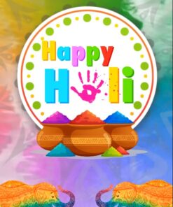 Happy Holi Animated Greeting Video 2021