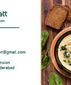 Personal Catering and food service Business Card