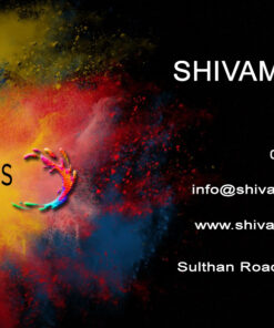 Colorful Modern Theme Personal Business Card