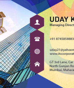 Single Side Corporate Business card