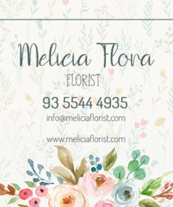 Florist Personal Business Card
