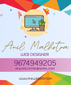 Freelancer Personal Business Card