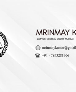 Simple and clean Lawyer business card