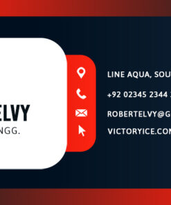 Modern Self Intro Business Card