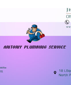Plumber Personal Business Card