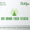 Vedic Theme Yoga business card