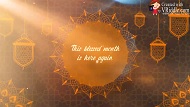 Beautiful Moon Ramadan Kareem Greeting Video