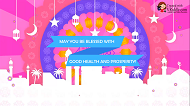 A Beautiful Colorful Ramadan Greeting Video
