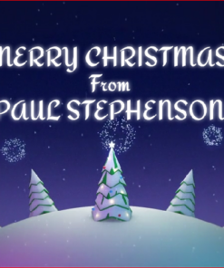 Snowfall Christmas Greetings Video