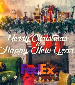 Unique Merry Christmas photo Slideshow