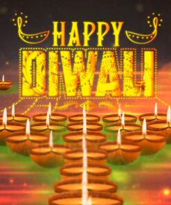 Bright Dominos Of Diya Happy Diwali Greetings Video