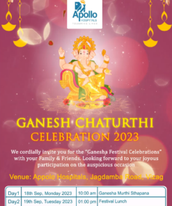 Corporate Invite for Ganesh Chaturthi Celebrations