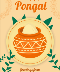 Festive Pongal Delight Personal and Business Greetings