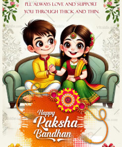 Sacred Rakhi Thread: A Bond of Love Between Siblings