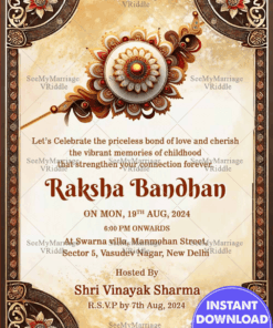 Ties That Bind - A Raksha Bandhan Celebration Card
