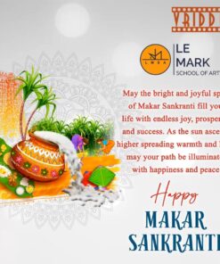 Traditional Makar Sankranti Greeting Video with Harvest and Pot Design
