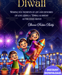 A Sparkling Diwali Greeting Filled with Joy, Fireworks & Festive Cheer